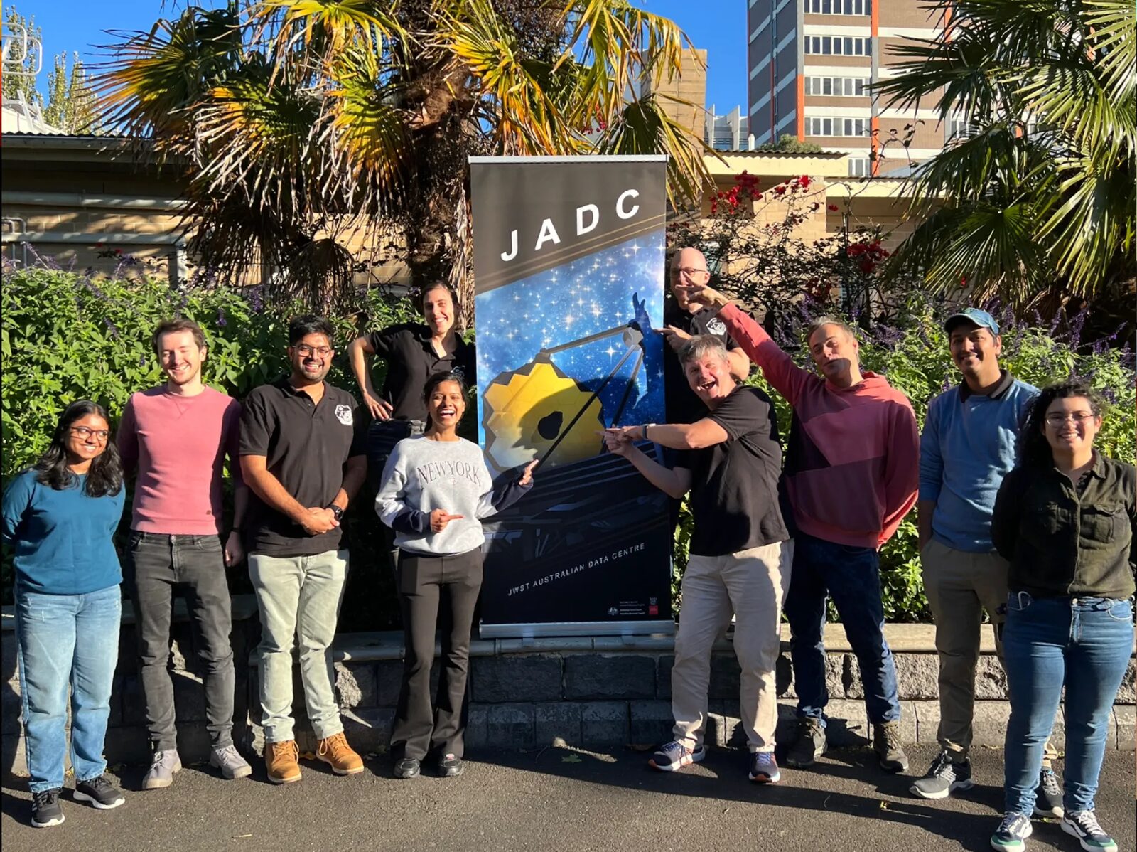 The JWST Australian Data Centre (JADC) team