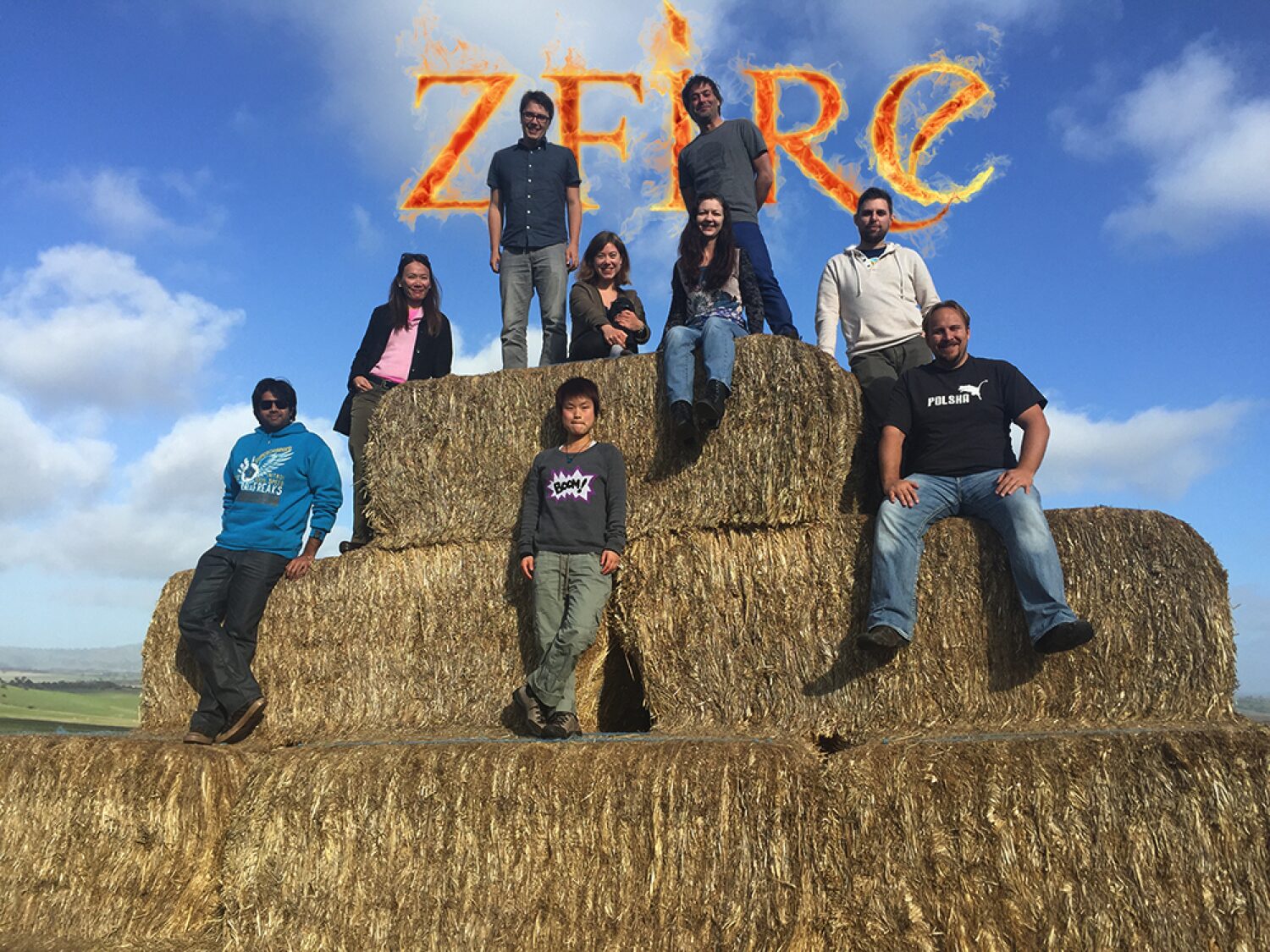 The ZFIRE survey team in the Barossa Valley