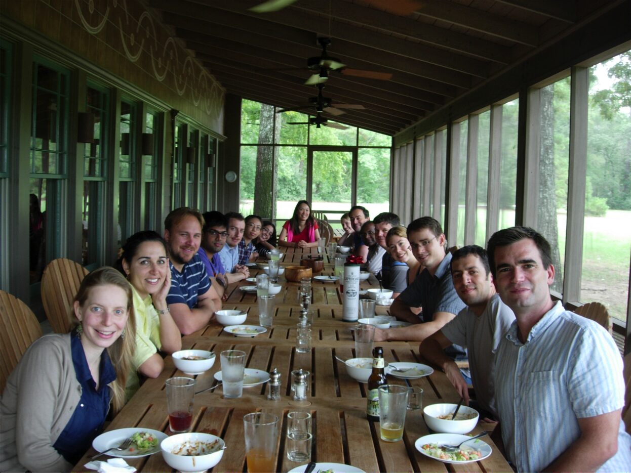 The ZFOURGE team at Cook's Branch, Texas